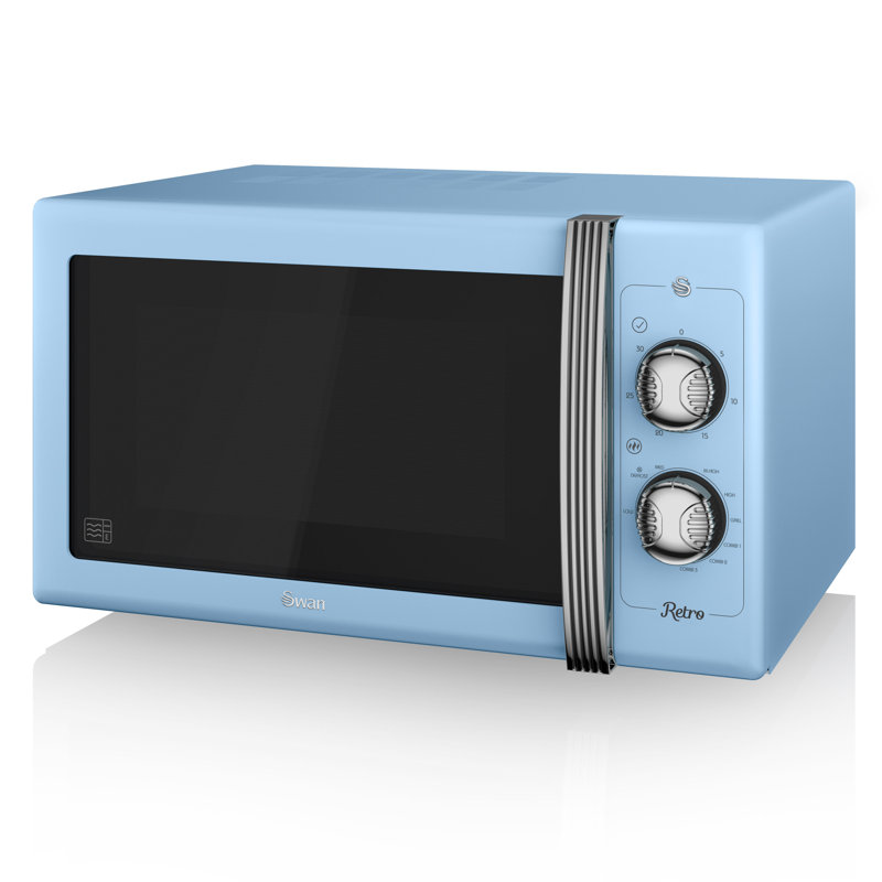 Swan Retro 25L 900W Countertop Microwave & Reviews